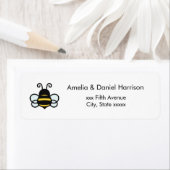 Honey Business Return Address Label ラベル (インサイチュ)