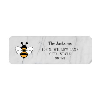 Honey Business Return Address Label ラベル