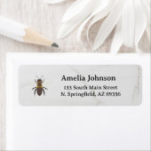Honey Business  Return Address Label ラベル (インサイチュ)