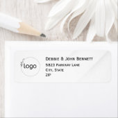 Honey Business Return Address Label ラベル (インサイチュ)