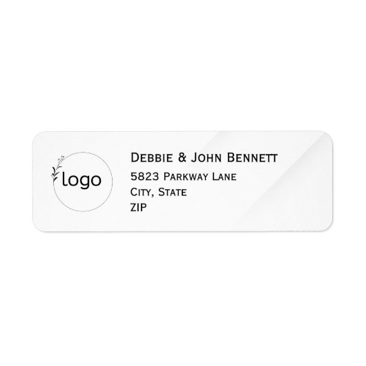 Honey Business Return Address Label ラベル (正面)