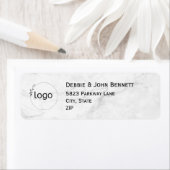 Honey Business Return Address Label ラベル (インサイチュ)