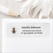 Honey Business  Return Address Label ラベル (インサイチュ)