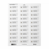 Honey Business  Return Address Label ラベル (フルシート)