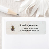 Honey Business  Return Address Label ラベル (インサイチュ)