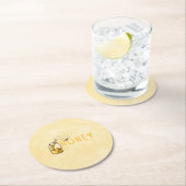 Honey Coaster ラウンドペーパーコースター (インサイチュ)