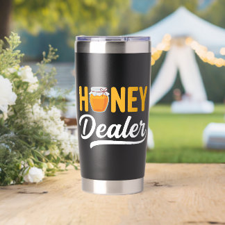 Honey Dealer Beekeeper Honeycomb Beekeeping Queen  保温保冷タンブラー