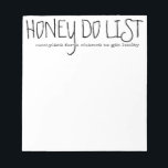 Honey Do Listメモ帳 ノートパッド<br><div class="desc">デザインの右側カスタムにある[このデザインテンプレートを編集する]ボックスまたは青い[文字を編集すクリックる]ボタンを使用しての配置を行うと、フォントと色を変更しカスタマイズて、このデザインに追加の情報や画像を追加します。****注文カスタムの場合は、カートにこの商品を置かないこと。その代わりクリックに、「売り手」のボ連絡タンで私にあなたの要求をメールする。商品が利用可能になると、商品へのリンクがメールでお客様に送信される。そのリンクを使用して注文を行うことができる。48時間まで許可して。</div>