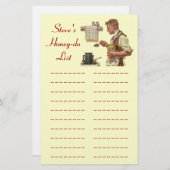 Honey-Dosリストチョーリストのプロジェクトプランひな形 (正面/裏面)