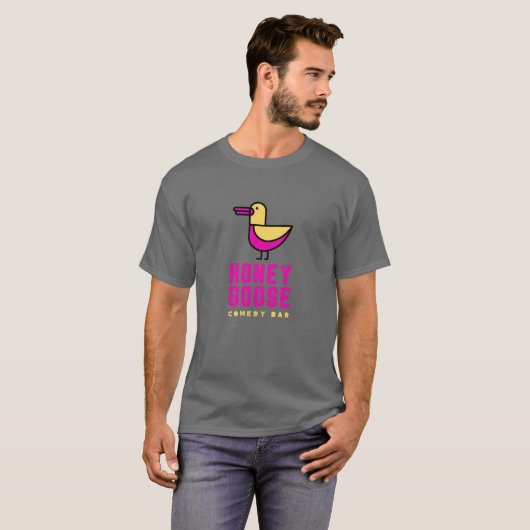 Honey Goose Comedy Bar Tシャツ (正面フル)