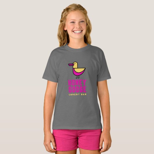 Honey Goose Comedy Bar Tシャツ (正面フル)