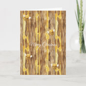 Honey Happy Bees Christmas   カード (正面)