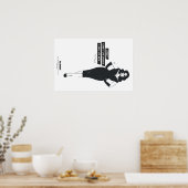 Honey, I don't do dishes, I only do men... ポスター (キッチン)