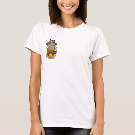 Honey Jar Bear Trouble Tシャツ (正面)
