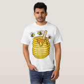 Honey Jar Beekeeping  Tシャツ (正面フル)