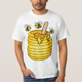 Honey Jar Beekeeping Tシャツ (正面)