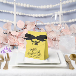 Honey Jar & Bees Hand-drawn Bridal Shower フェイバーボックス