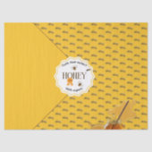 Honey Jar Honeybee Honeycomb Bee Apiary 薄葉紙 (正面)