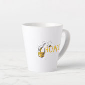 Honey Latte Mug カフェラテマグ (右アングル)