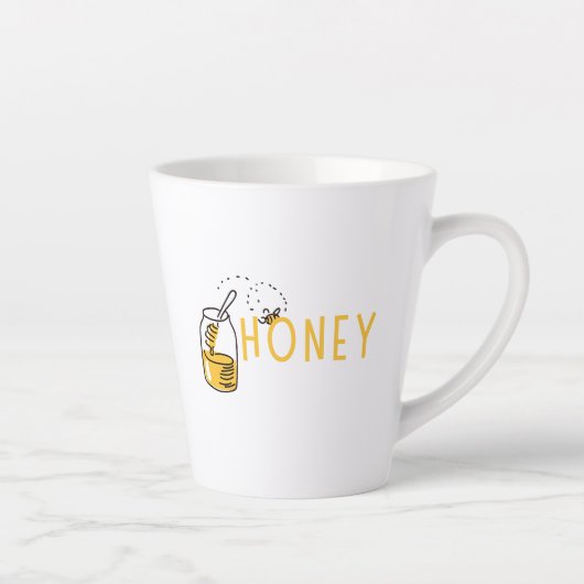 Honey Latte Mug カフェラテマグ (右)