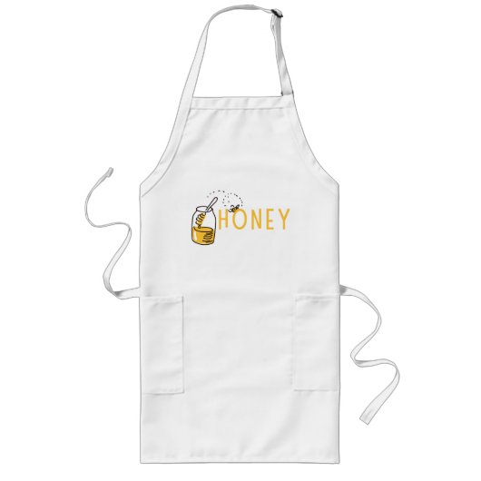 Honey Long Apron ロングエプロン (正面)