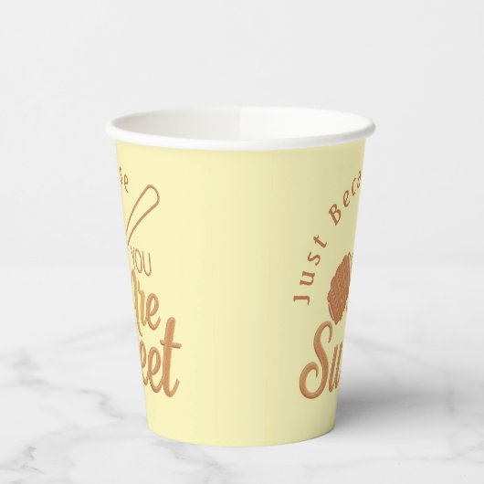 Honey Party Favor With Rustic Charm 紙コップ (左)