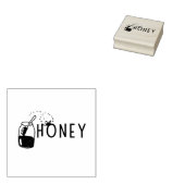 Honey Rubber Stamp ラバースタンプ (押印)