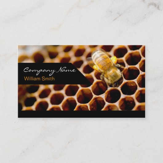Honey Seller - Beekeeper 名刺 (正面)
