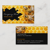 Honey Seller - Beekeeper 名刺 (正面/裏面)