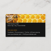 Honey Seller - Beekeeper 名刺 (裏面)