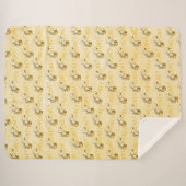 Honey Sherpa Blanket シェルパブランケット (正面(横))