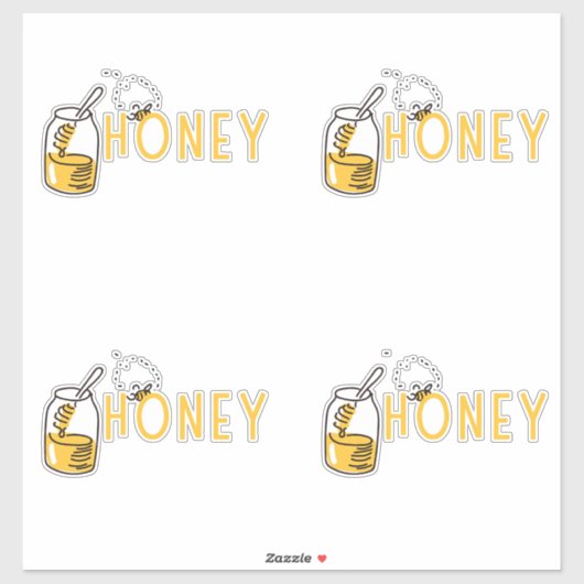 Honey Sticker シール (シート)