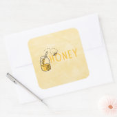 Honey Sticker スクエアシール (封筒)