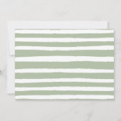 Honey 'Sweet to Bee ONE' 1st Birthday Photo 招待状 (裏面)