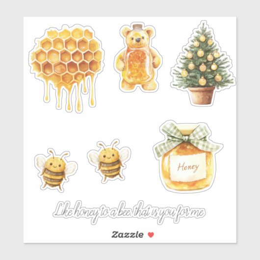 Honey to a Bee シール (シート)