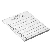 Honey To Doリストのメモカスタム帳 ノートパッド (アングル)