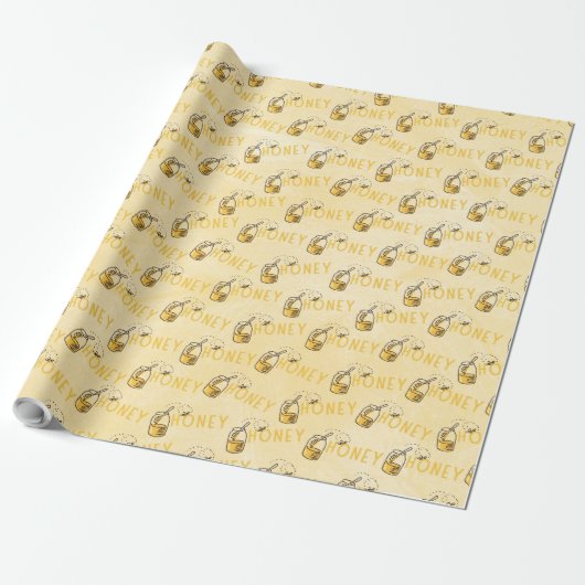 Honey Wrapping Paper ラッピングペーパー (アンロールド)