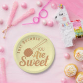 Honey Yellow Rustic Charm Party ペーパープレート (パーティー)