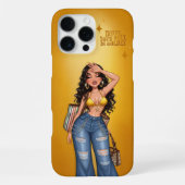 Honey Your Soul is Golden Phone Case iPhoneケース (裏面)