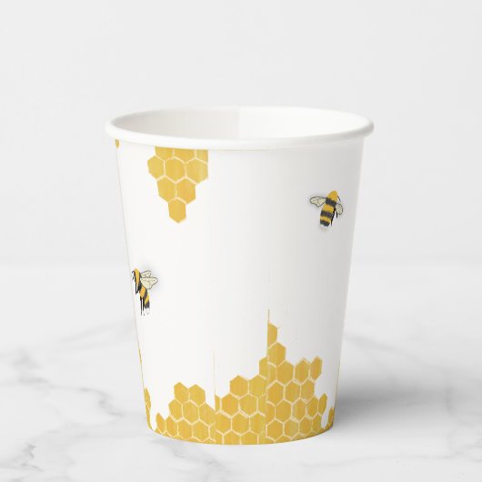 Honeybee Paper cup 紙コップ (左)