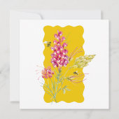 Honeybee, Sweet Little Girl 招待状 (裏面)