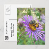 Honeybeon Asters Quick "Hi" ポストカード (正面/裏面)