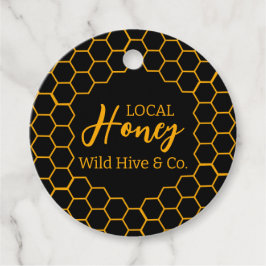 Honeycomb – Black or White Background フェイバータグ