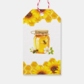 Honeycomb Bride to Bee Bridal Shower Thank You  ギフトタグ (裏面)