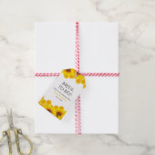 Honeycomb Bride to Bee Bridal Shower Thank You  ギフトタグ (より糸付き)