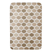 Honeycomb in Sand バスマット (正面縦)