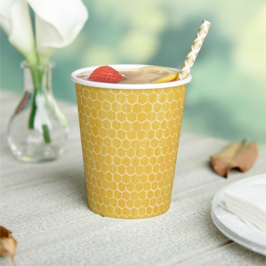 Honeycomb Paper cup 紙コップ (インサイチュ)