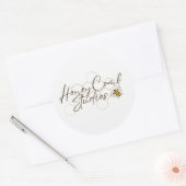 HoneyComb Studiosロゴシール ラウンドシール (封筒)