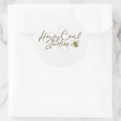 HoneyComb Studiosロゴシール ラウンドシール (バッグ)