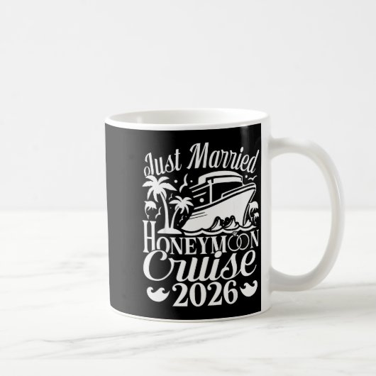 Honeymoon Cruise for Matching Couples 2026 Married コーヒーマグカップ (右)